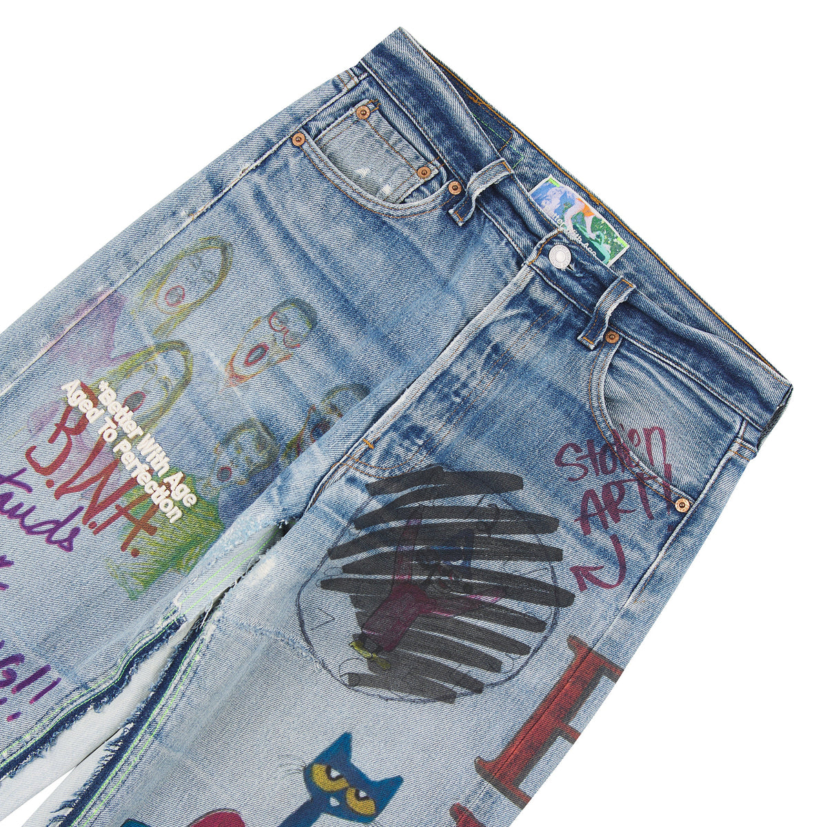 Harrison Double-Wide Denim