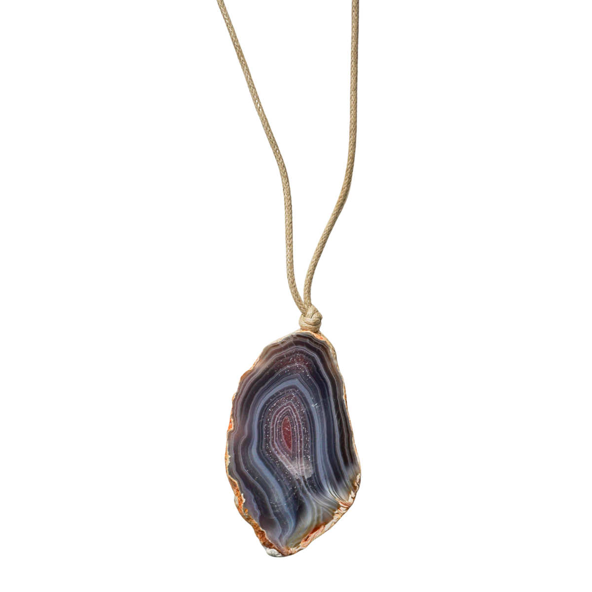 Botswana Agate Pendant Necklace