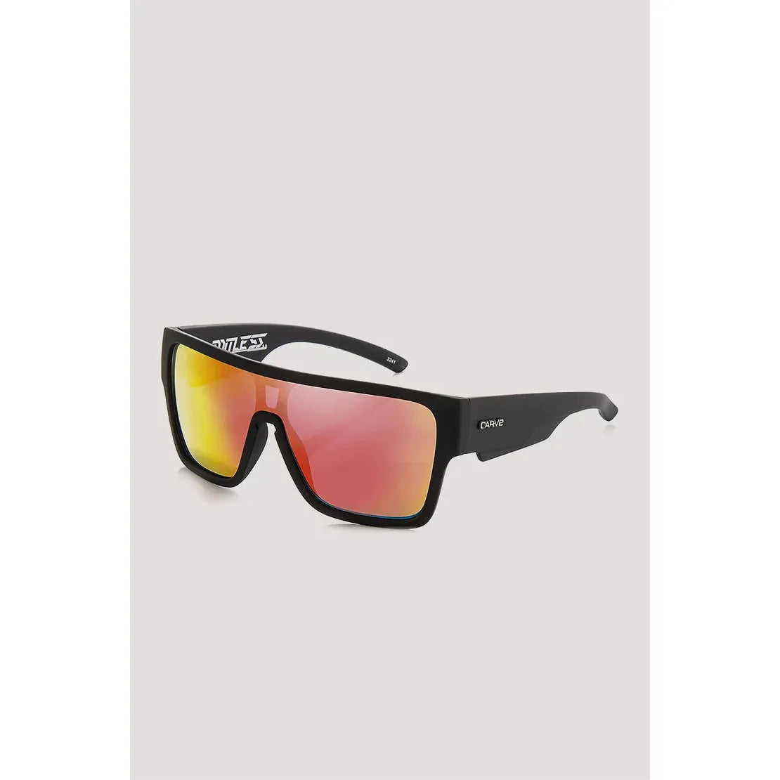 Carve Limitless Matte Black Polarised Sunglasses