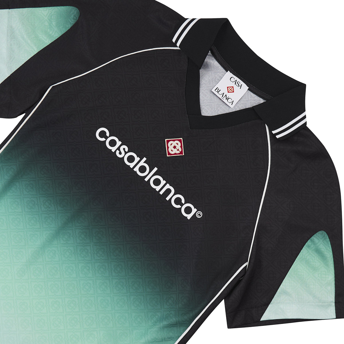 Gradiant Jacquard Monogram Soccer Jersey