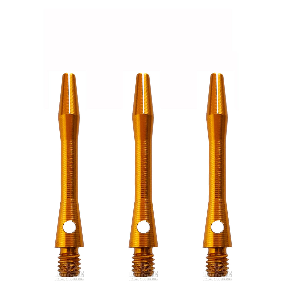 DESIGNA - Aluminium Dart Shafts - SHORT GOLD 35mm