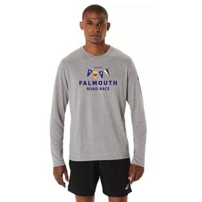 ASICS Falmouth Road Race 2026 - ASICS Mens PR Long Sleeve Triblend Tee (2011D378) (FRR26-06)