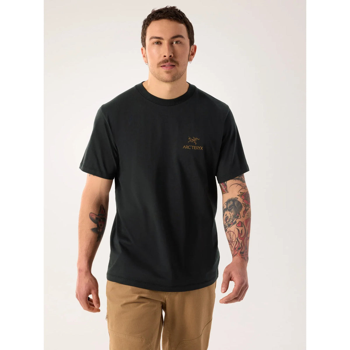 Arc'teryx Men's Kragg Supima Cotton Bird Word Short Sleeve T-Shirt