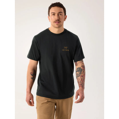 Arc'teryx Men's Kragg Supima Cotton Bird Word Short Sleeve T-Shirt