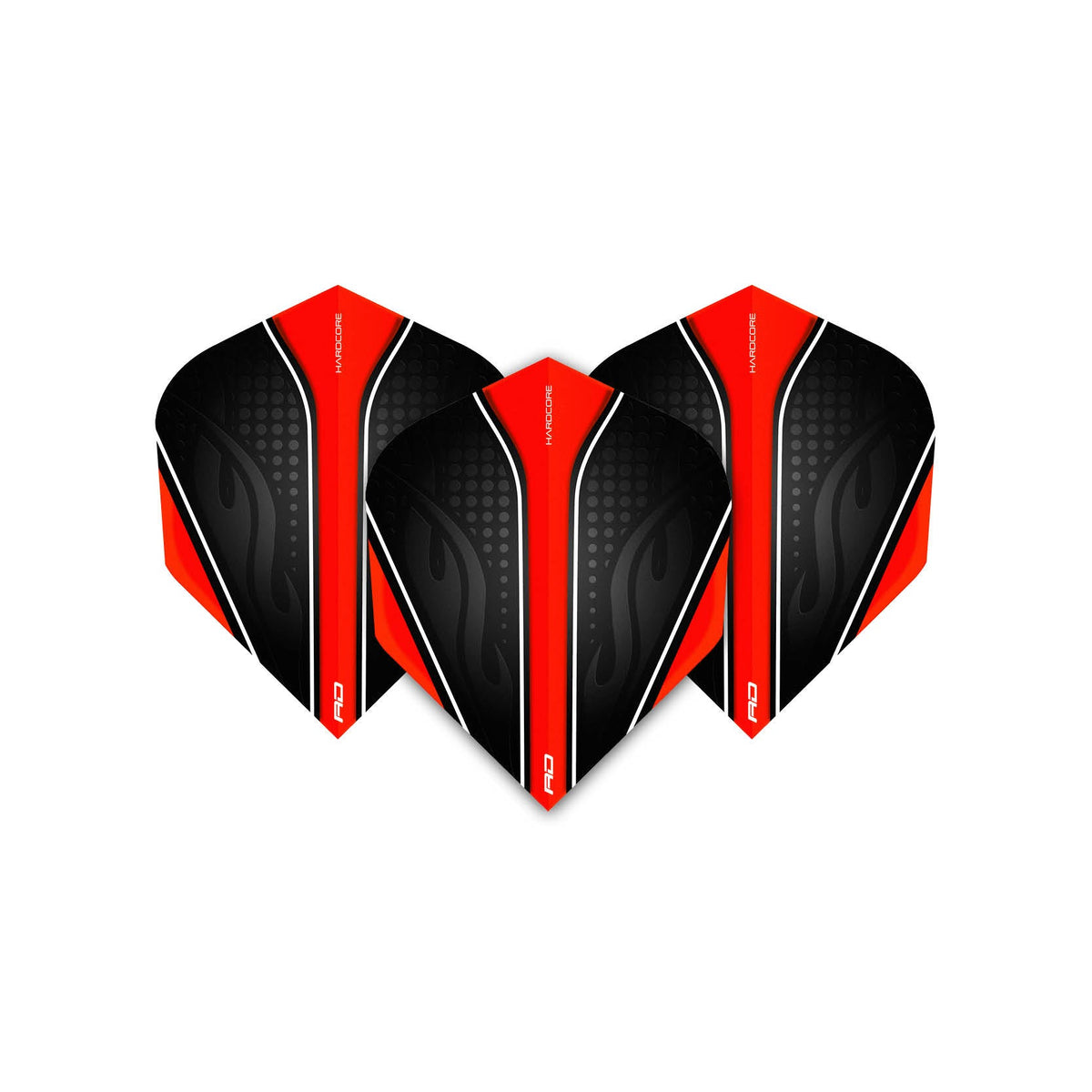 RED DRAGON - Flame Tint Hardcore Radical Flights - Red