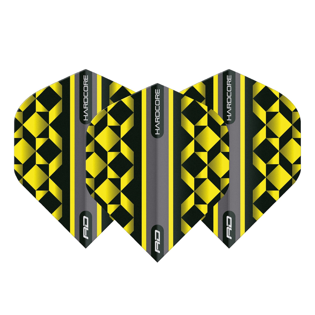 RED DRAGON - Hardcore Geometric Flights - Yellow