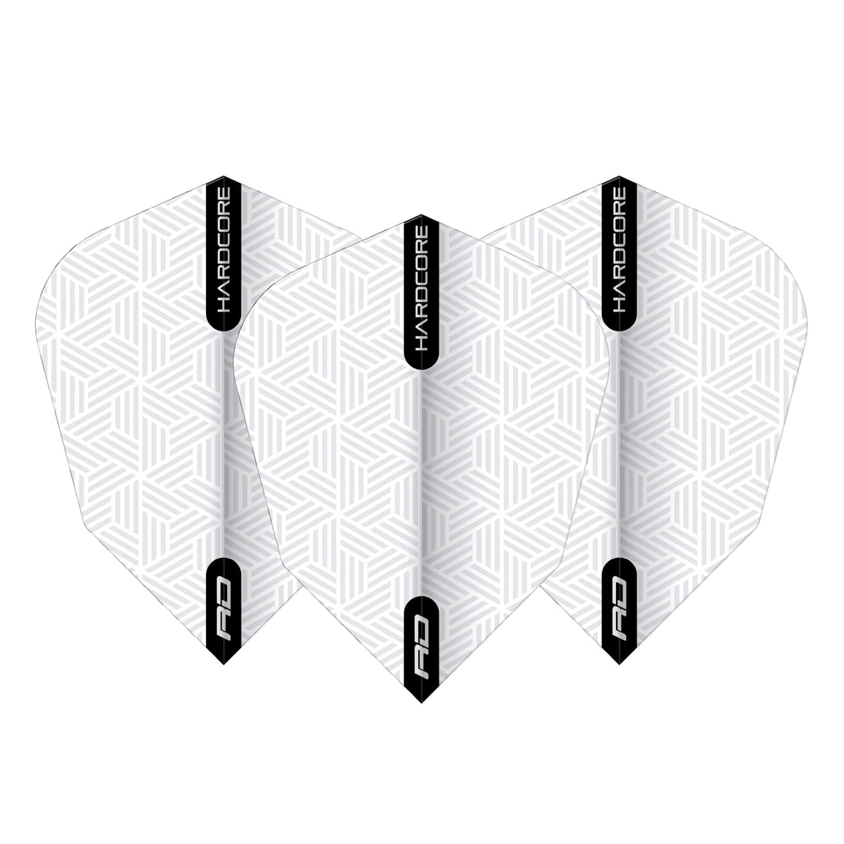 RED DRAGON - Hardcore V Standard Flights - White