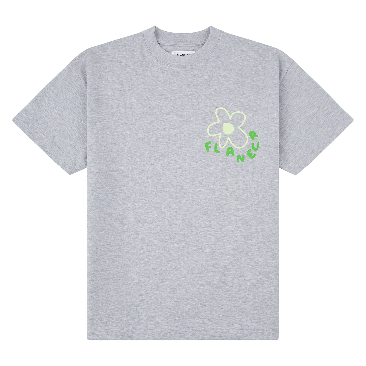 Blossom Tee | Heather Grey