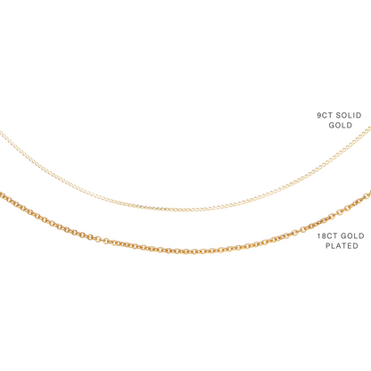 Gold Plain Chain