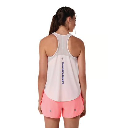 ASICS Falmouth Road Race 2026 - ASICS Women's Road Tank - Cream (2012D370) (FRR26-09 Small Front Chest, FRR26-19 Back))