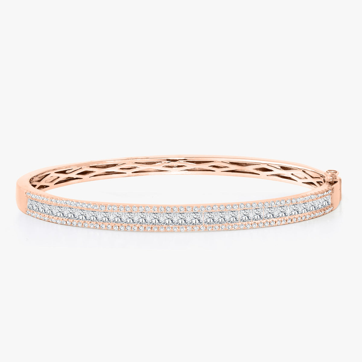 Francine Princess Cut Diamond Bangle 3.30 ctw