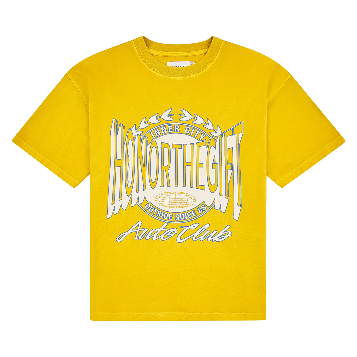 Honor Club Tee | Yellow