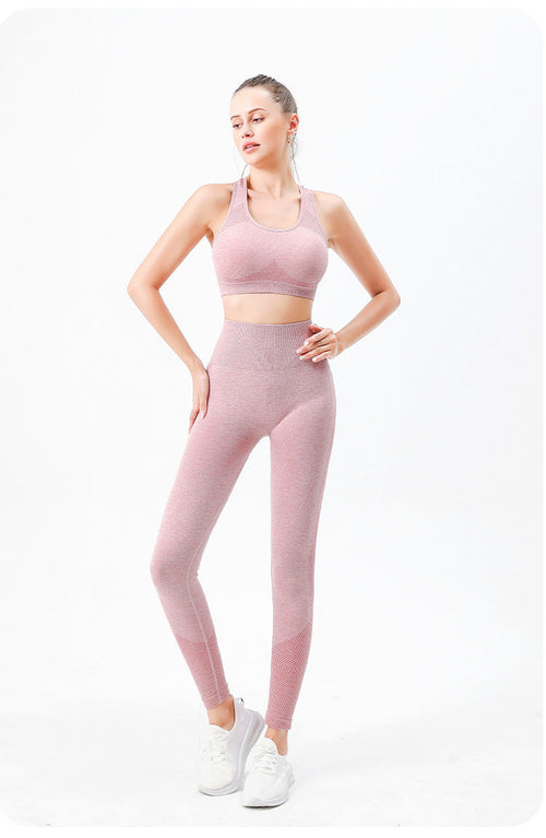 High-Waisted Tight-Fitting Sports Leggings for Women