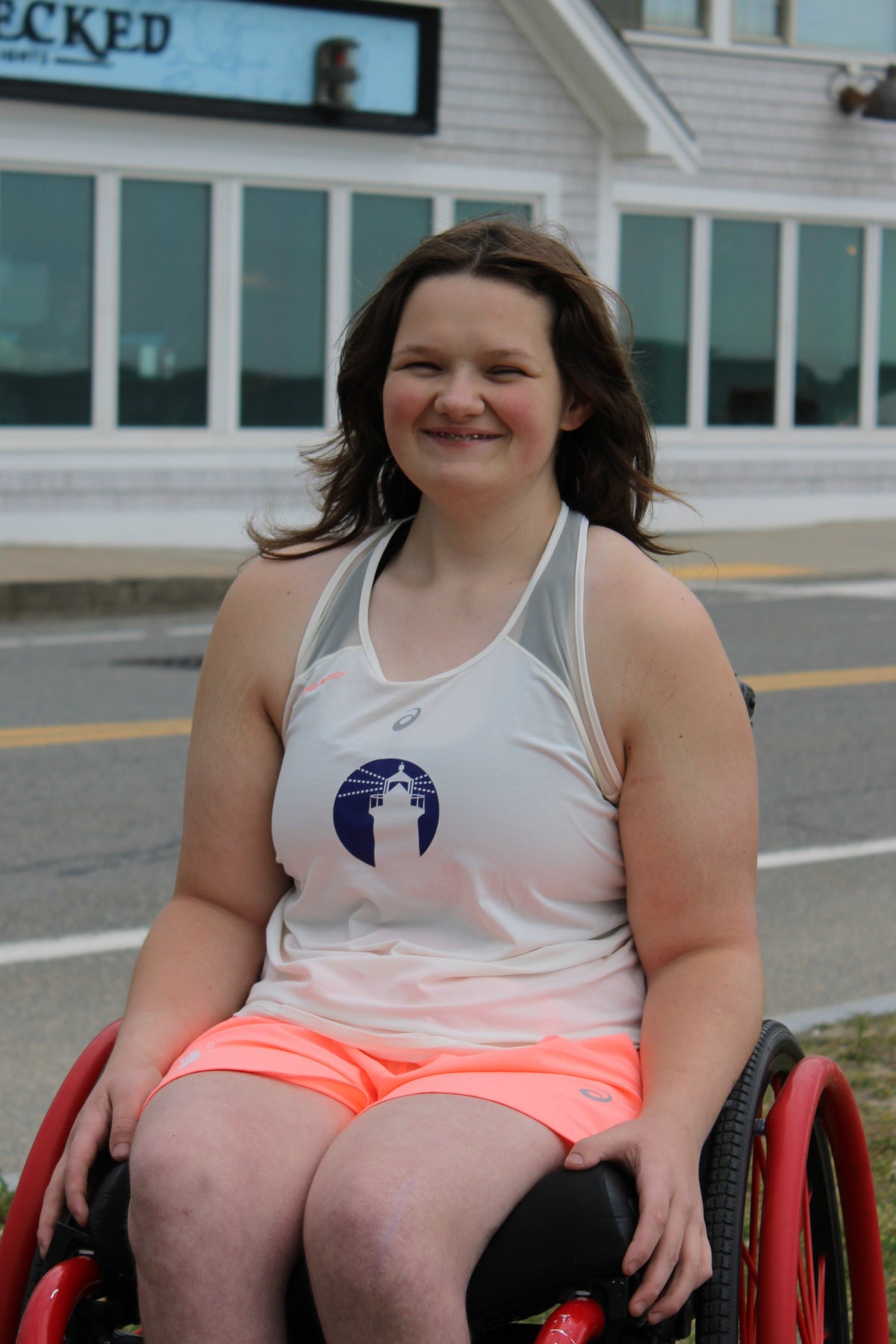 ASICS Falmouth Road Race 2026 - ASICS Women's Road Tank - Cream (2012D370) (FRR26-09 Small Front Chest, FRR26-19 Back))