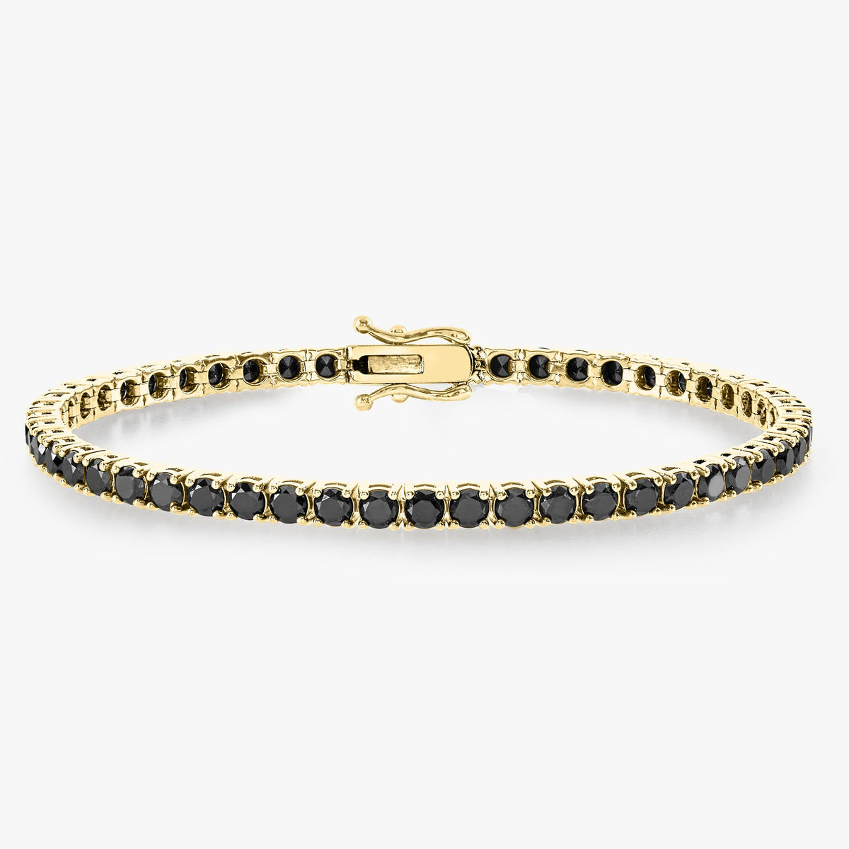 Jaden Black Diamond Tennis Bracelet 7.45 ctw