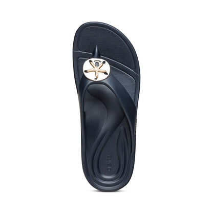 Aetrex Womens Maui Starfish Orthotic Flips (L20W)