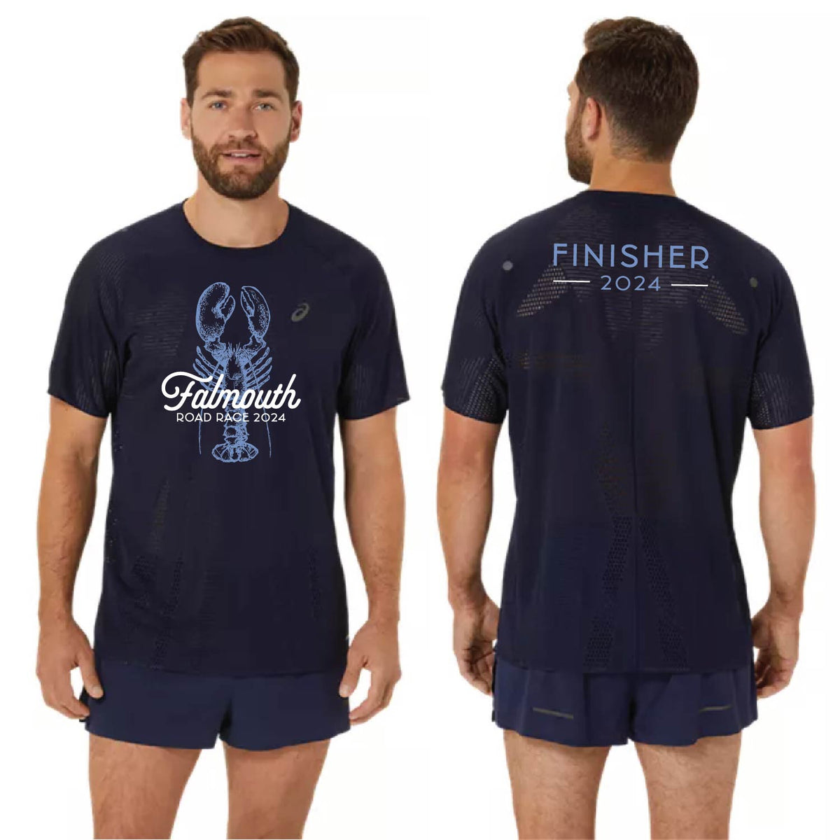 Asics Men's Falmouth Road Race 2024 Finisher - Metarun Short Sleeve Top (2011C986-401) FRR17-24 (POS)