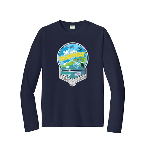 5K On The Runway- Men's Long Sleeve Performance T-Shirt (PC380LS)