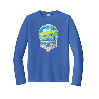 5K On The Runway- Men's Long Sleeve Performance T-Shirt (PC380LS)
