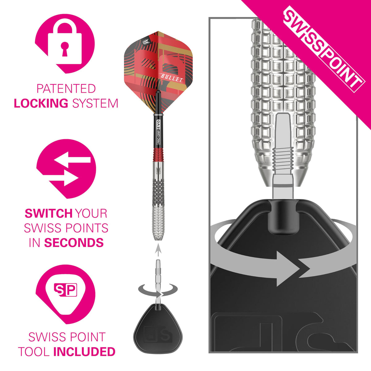 TARGET - Stephen Bunting G5 - 95% Tungsten - 18g