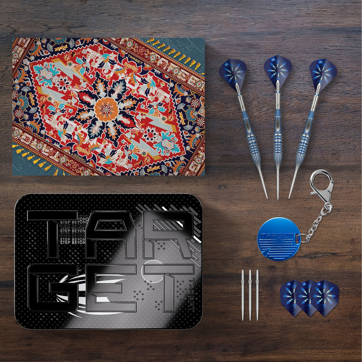 TARGET - 22g - Phil Taylor GX2 - Steel Tip Swiss Point - 95% Tungsten Darts