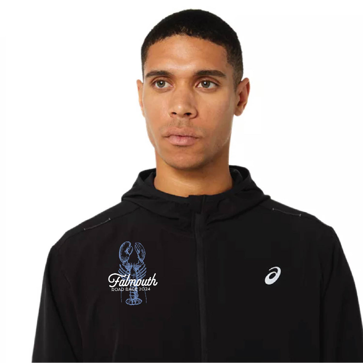 ASICS Men's Falmouth Road Race 2024 Finisher - Ready Set Jacket (2011C256-001) FRR28-24 (POS)