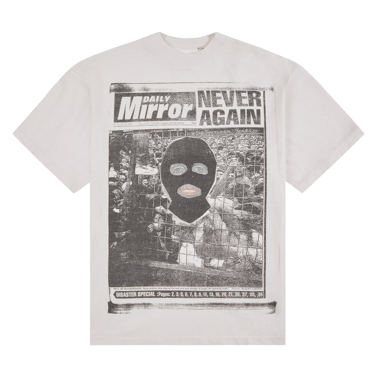 Mask Tee | White