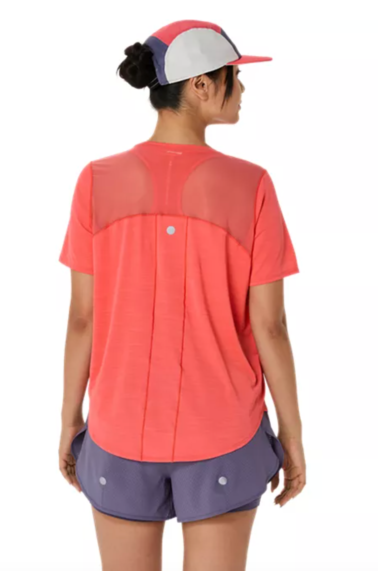2026 ASICS Los Angeles Marathon - ASICS Women's Road SS Top - Coral Reef (2012C969) (LA26-03)