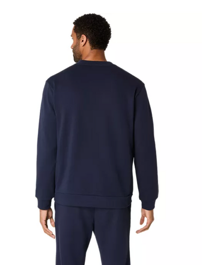 2025 Lehigh University Paul Short Run - ASICS Sweat Crew Neck Top Midnight (2031E908) (PS-02)