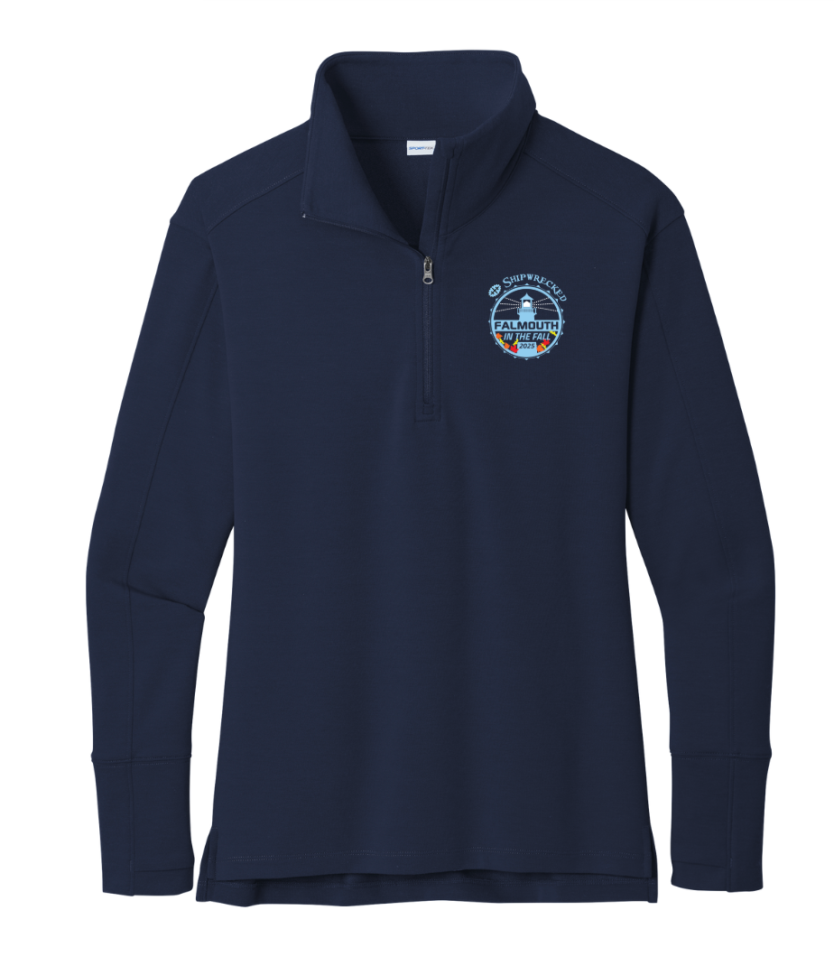 2025 Falmouth in the Fall - Women's Wicking Fleece 1/4-Zip (LST561)