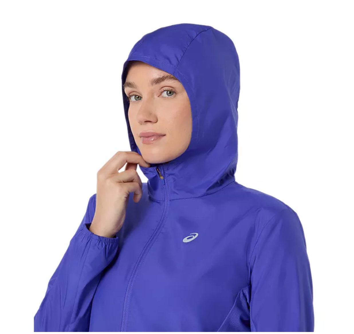 2026 ASICS Los Angeles Marathon FINISHER - ASICS Women's Silver Jacket Cobalt Burst (2012D148) (LA26-37)