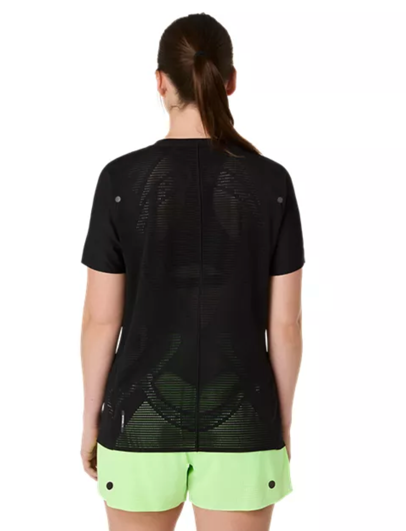 2026 ASICS LA Marathon-ASICS Women's Metarun Short Sleeve Top Black (2012D418) (LA26-05)