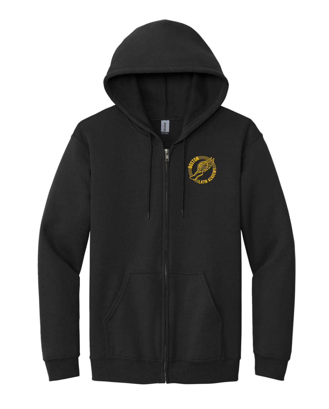 Boston Latin Academy T&F - Adult Full Zip Hooded Sweatshirt (18600)
