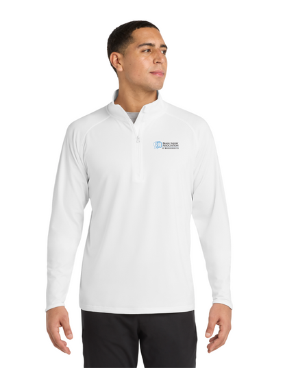 Brain Injury Association of MA FRR - Men's 1/4-Zip Pullover (ST850)