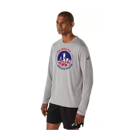 ASICS Men's Falmouth Road Race 2024 PR Long Sleeve Triblend Tee (2011D378-020) FRR31-24 (POS)
