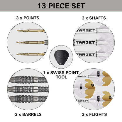 TARGET - 23g - Redux SP 01 - Steel Tip Swiss Point - 90% Tungsten Darts