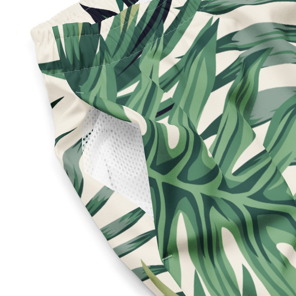 GymBumUK Palm Leaf Men's Swim Shorts