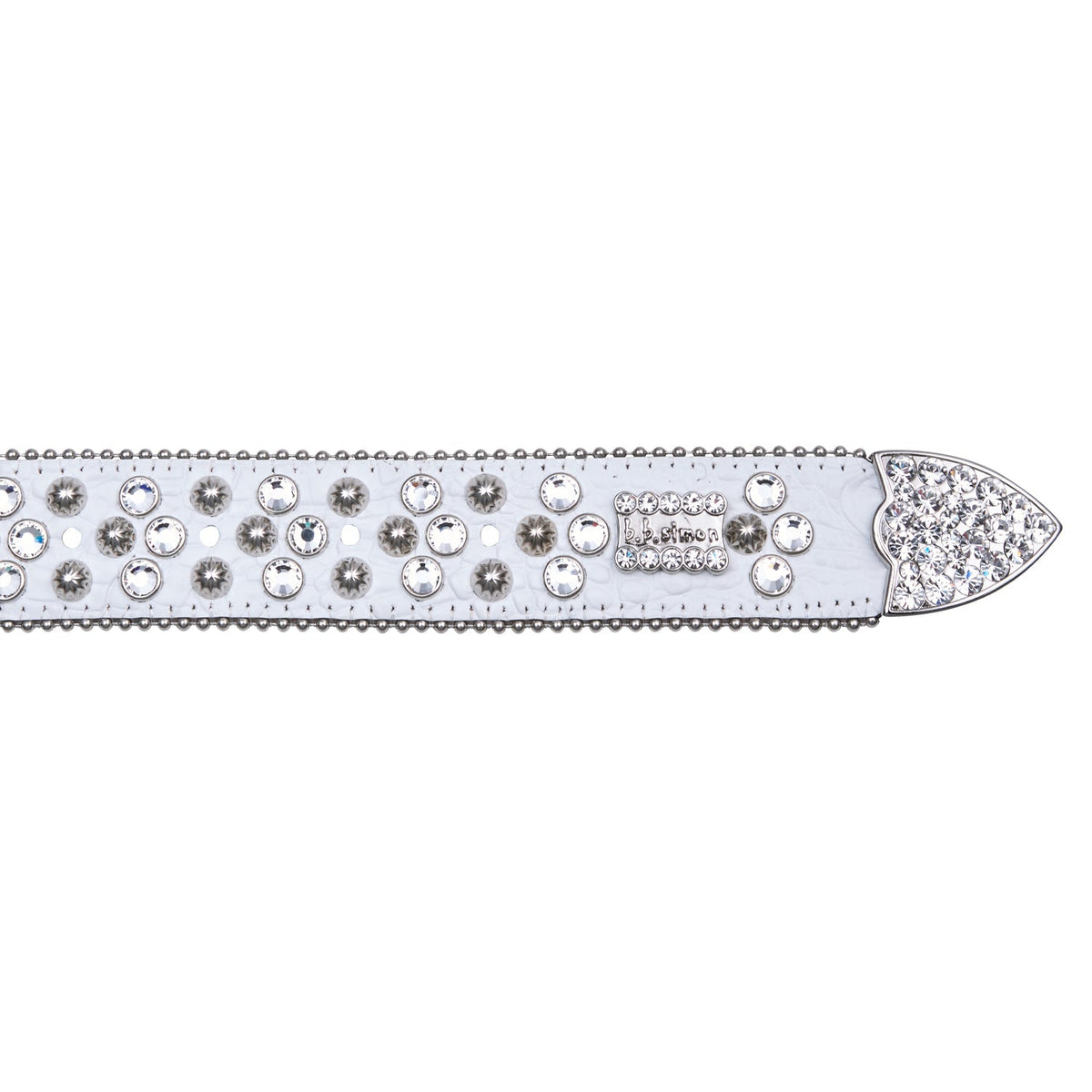 Blanc Swarovski Belt