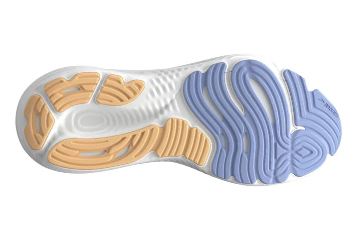 Brooks Women's Glycerin 22 - White/Blue Heron/Apricot