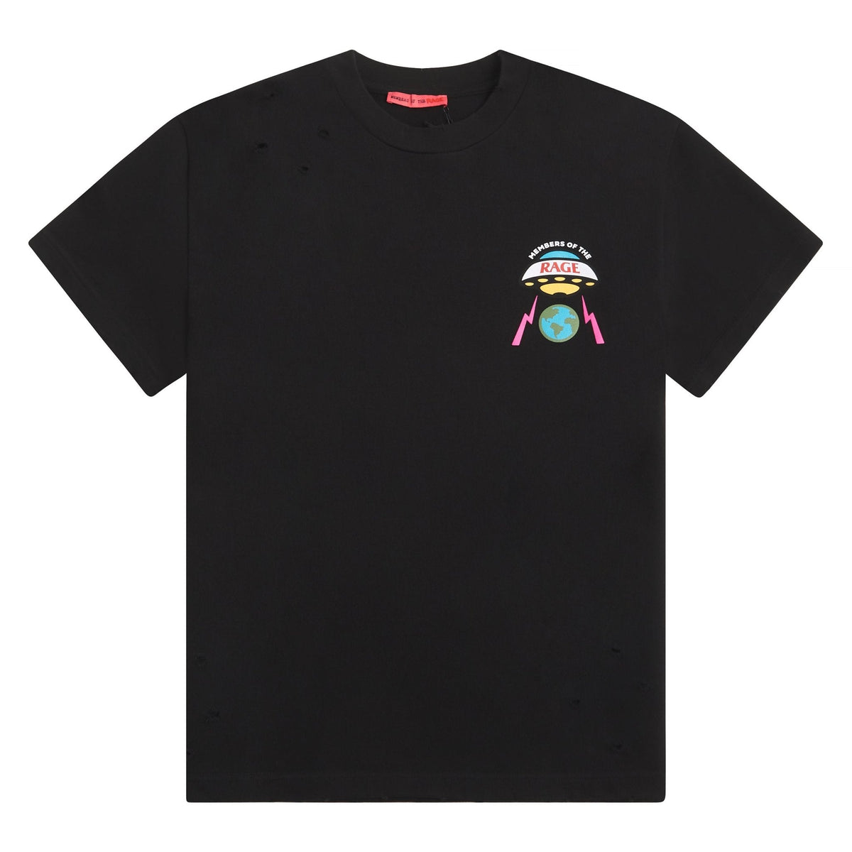 Distressed Tee | Black