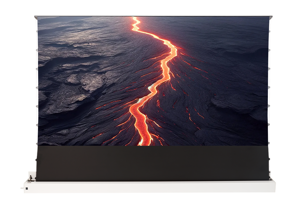 celexon CLR HomeCinema Plus UST High Contrast Electric Floor Projector Screen