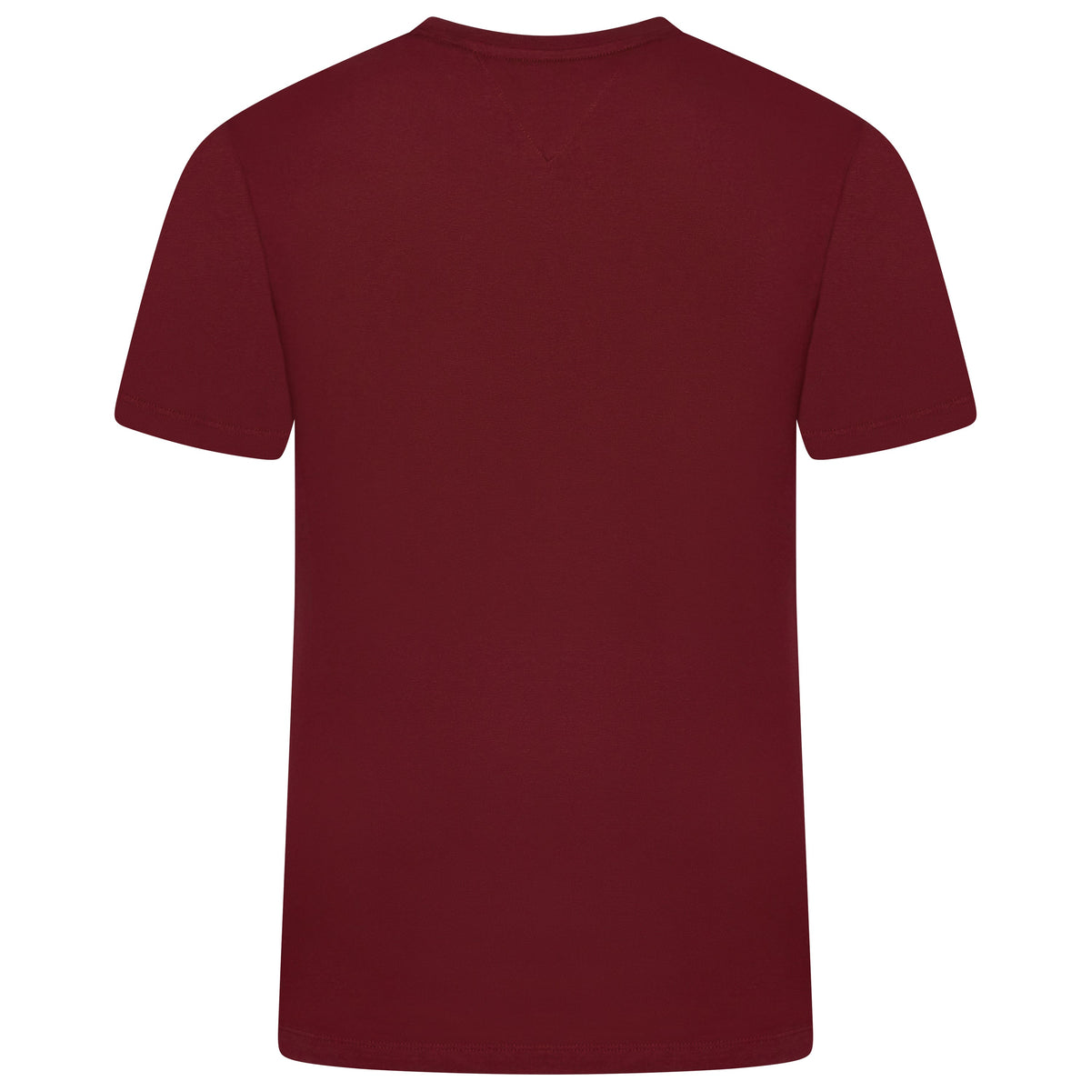 Tommy Hilfiger Flag Embroidery Fitted Crew Neck T-Shirt