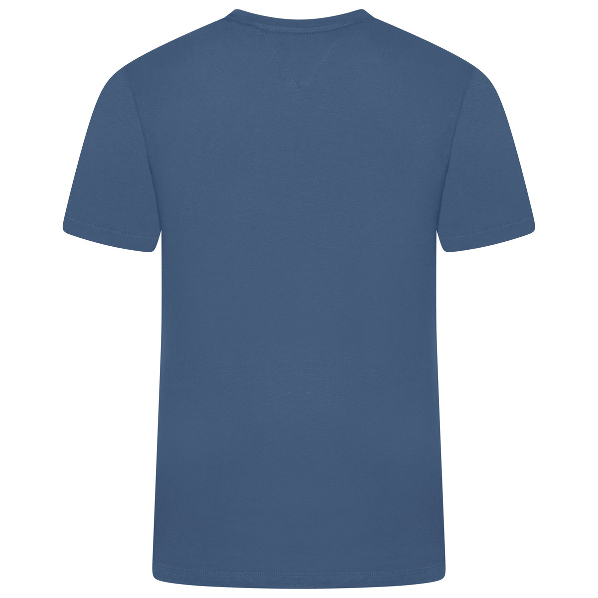 Tommy Hilfiger Flag Embroidery Fitted Crew Neck T-Shirt