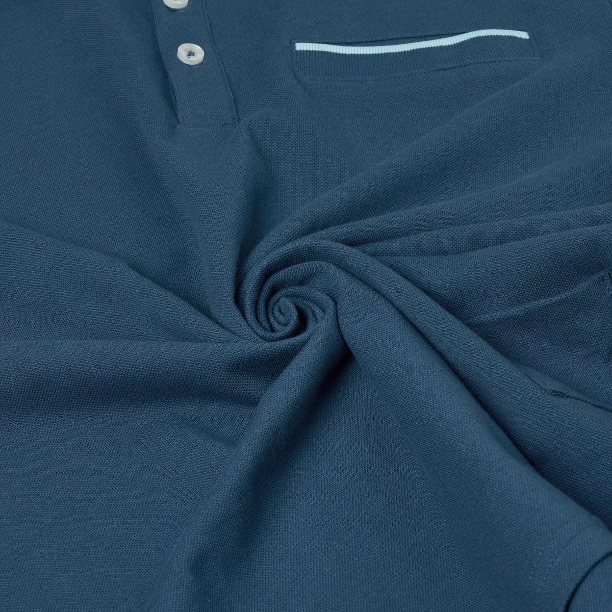 Evryone Contrast Tipped Polo Shirt