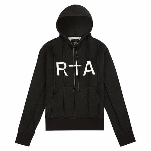 Pintuck Hoodie | Black
