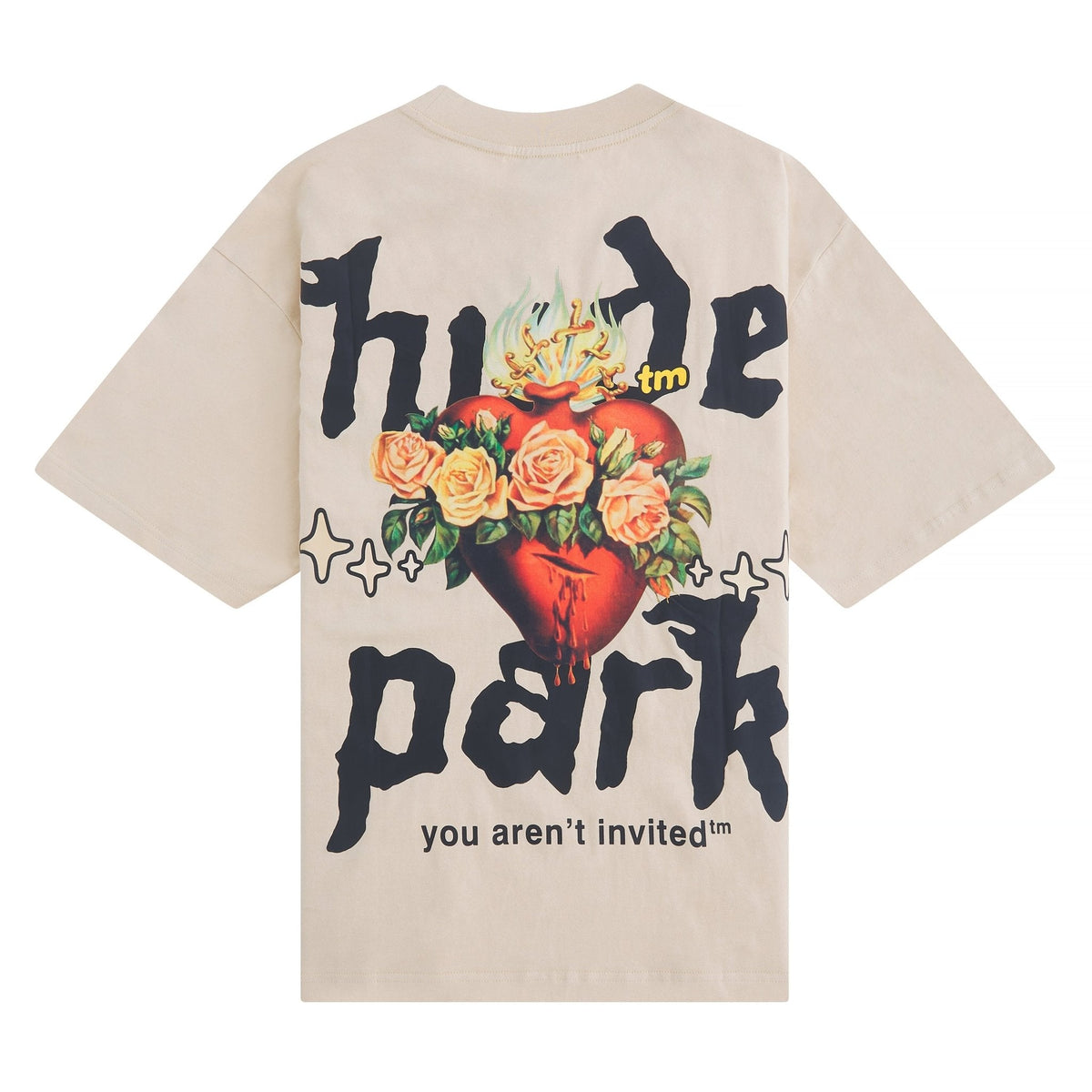 Sacred Heart Tee | Cream