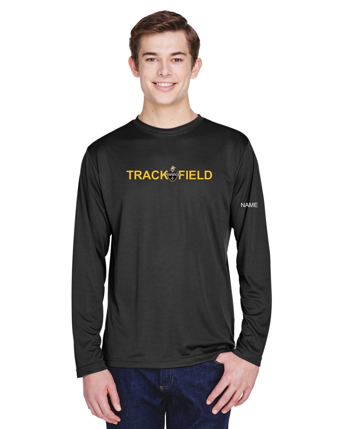 Bishop Fenwick Track & Field - Men's Performance Long Sleeve T-Shirt (PC380LS)