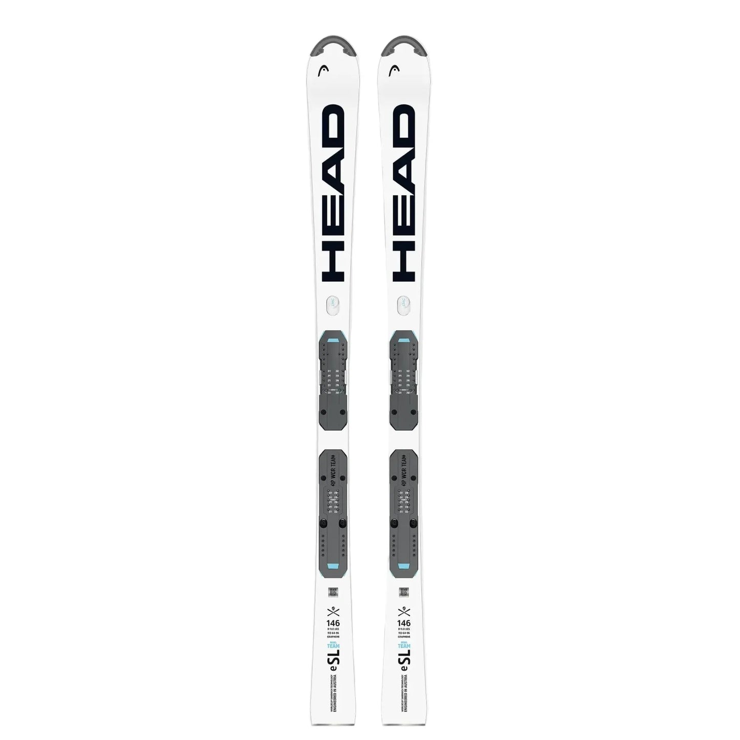 Head WCR e.SL Young Rebel Team SW RP WCR T Skis With EVO 9 GW CA Binding